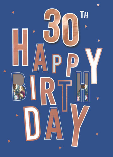 Picture of 30TH BIRTHDAY CARD